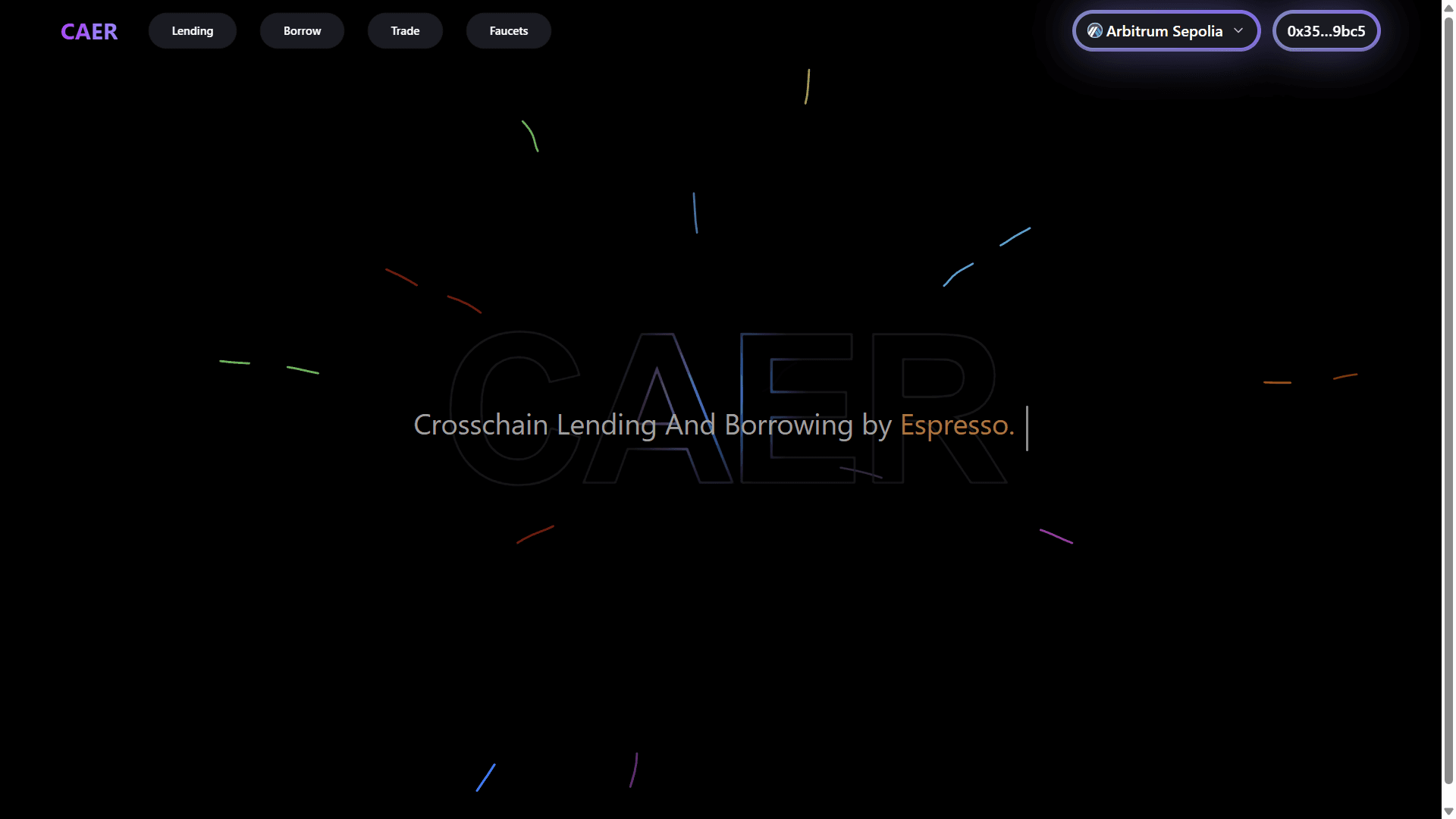 Caer — Cross-Chain DeFi on Espresso Network